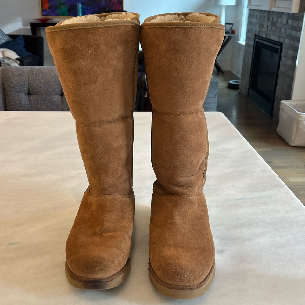 UGG Tan Winter & Rain Boots - Picture 3 of 9